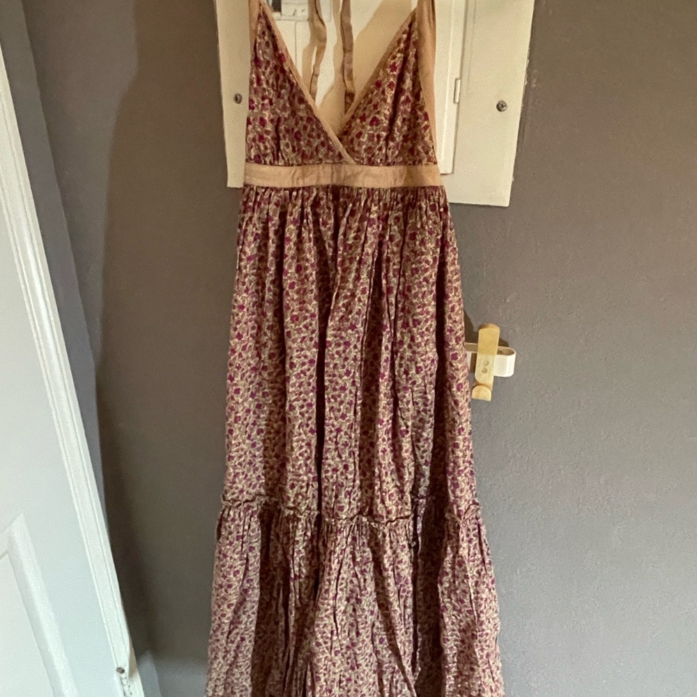 Moda International Pink Floral Maxi Dress